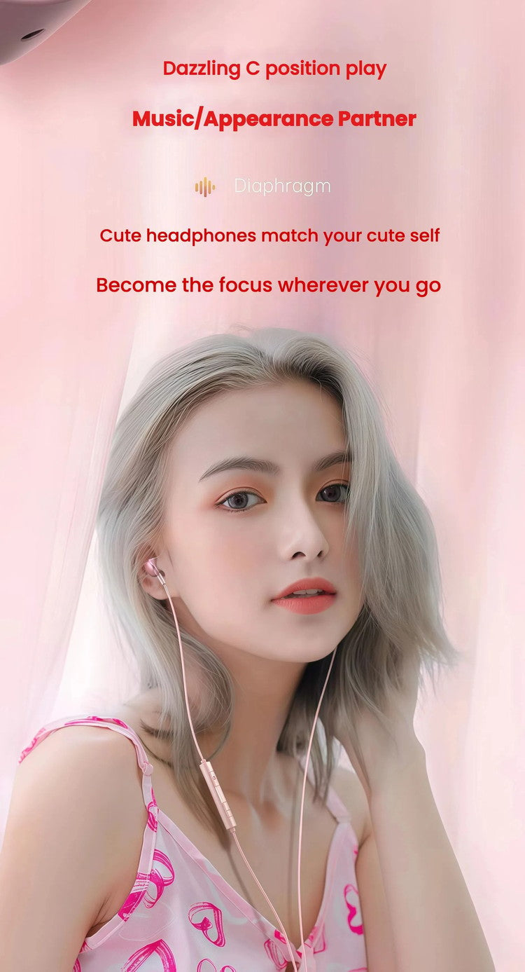 Universal HiFi USB-C Wired Earbuds with Digital Chip and 1.2M Cable