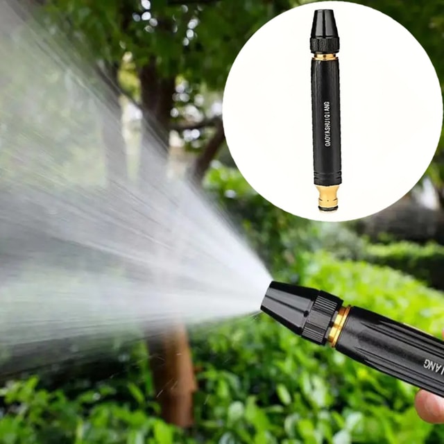 Adjustable Garden Hose Spray Gun for Watering, Car Washing & Outdoor Cleaning