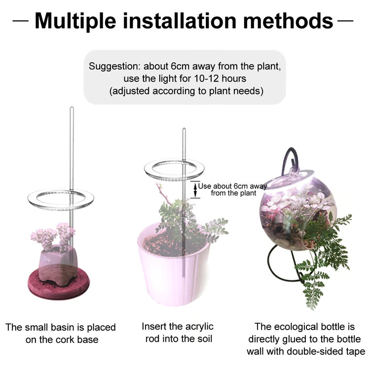 Angel Indoor Grow Light for Plants – Decorative LED Plant Light