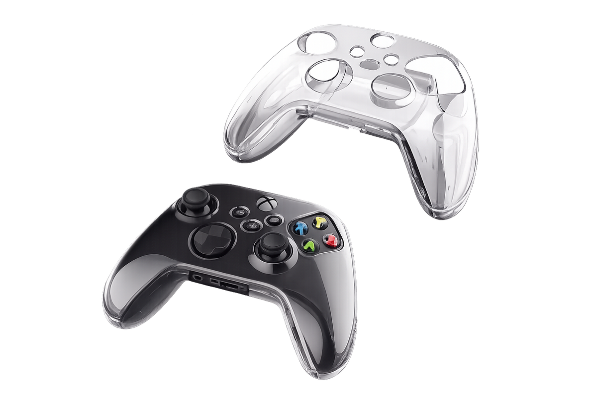 Crystal Clear Protective Case for Gaming Controller