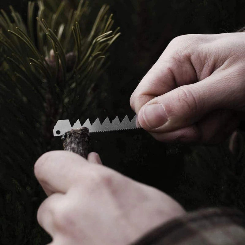 22-In-1 Multifunctional Survival Tool Card Sized Fits In Wallets