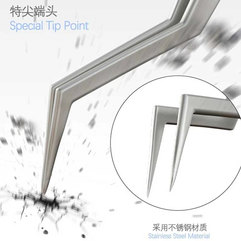 Professional Solder Tweezers for Electronics, MECHANIC AAX Precision Positioning Tool with Non-Slip Grip & Durable