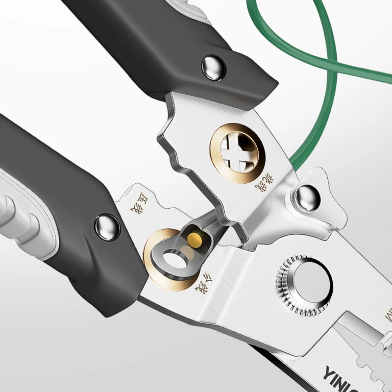 Heavy Duty Electric Cable Stripper & Cutter Multifunctional Wire Repair Tool with Comfort Gripho