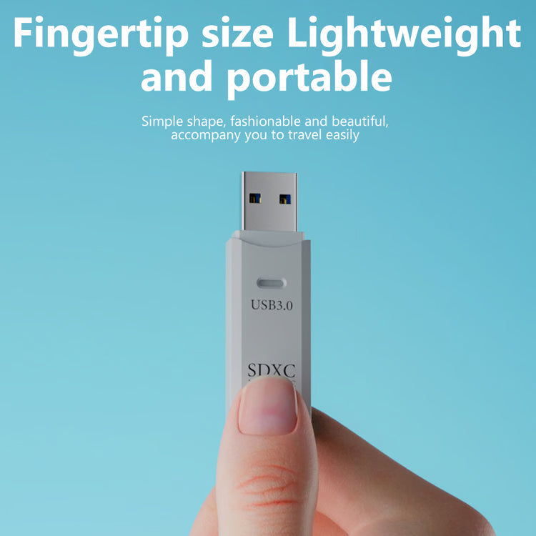 2 in 1 USB 3.0 Card Reader for Micro SD and TF Cards High Speed Adapter