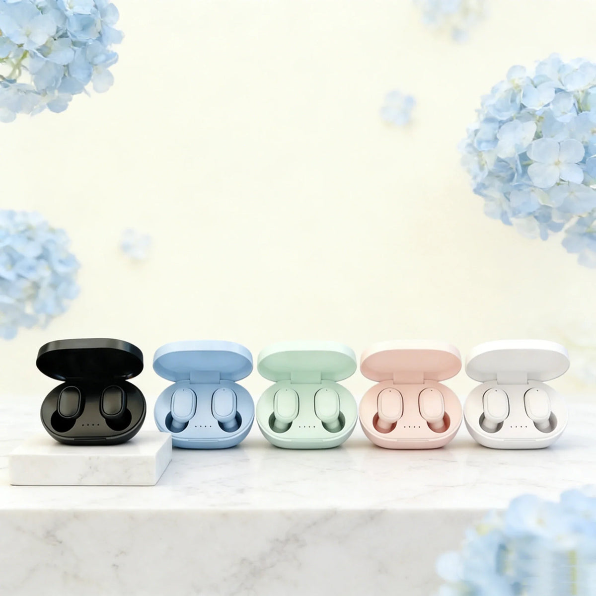 Wireless Bluetooth Earbuds with Mic for Smartphones Sport Headset for Active Lifestyles