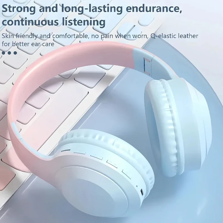 High Fidelity Wireless Bluetooth Gaming Headphones with Noise Cancelling