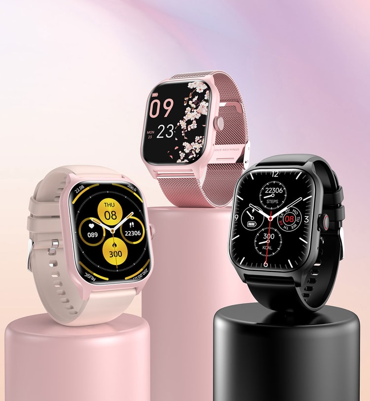 Bluetooth Call Smartwatch Fitness Tracker Music Sports Watch