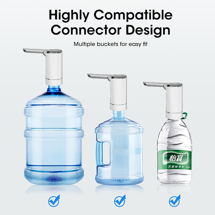 USB Rechargeable Smart Water Pumping Device, Portable Electric Foldable Water Dispenser For Water Bottle