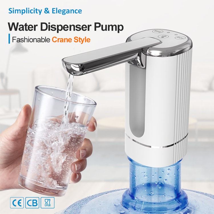 USB Rechargeable Smart Water Pumping Device, Portable Electric Foldable Water Dispenser For Water Bottle