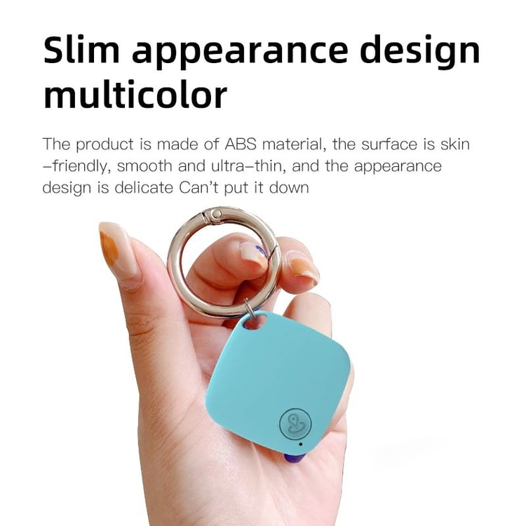 Mini Bluetooth Tracker AntiLost Device Smart Finder Locator for Kids Pets Wallet Bag Key Round Tracking Tag