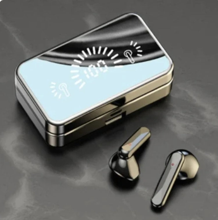Wireless Bluetooth Earbuds with LED Display, Bluetooth Earbuds & Touch Control