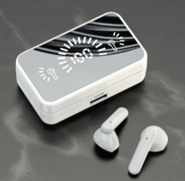 Wireless Bluetooth Earbuds with LED Display, Bluetooth Earbuds & Touch Control