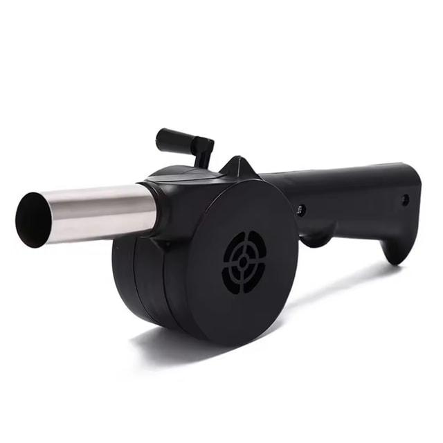 Portable Hand-Crank Barbecue Fan for BBQ, Camping & Outdoor Cooking