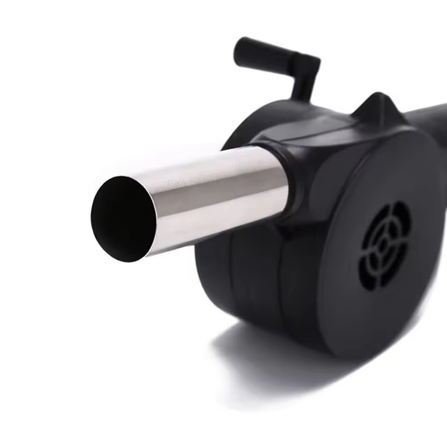 Portable Hand-Crank Barbecue Fan for BBQ, Camping & Outdoor Cooking