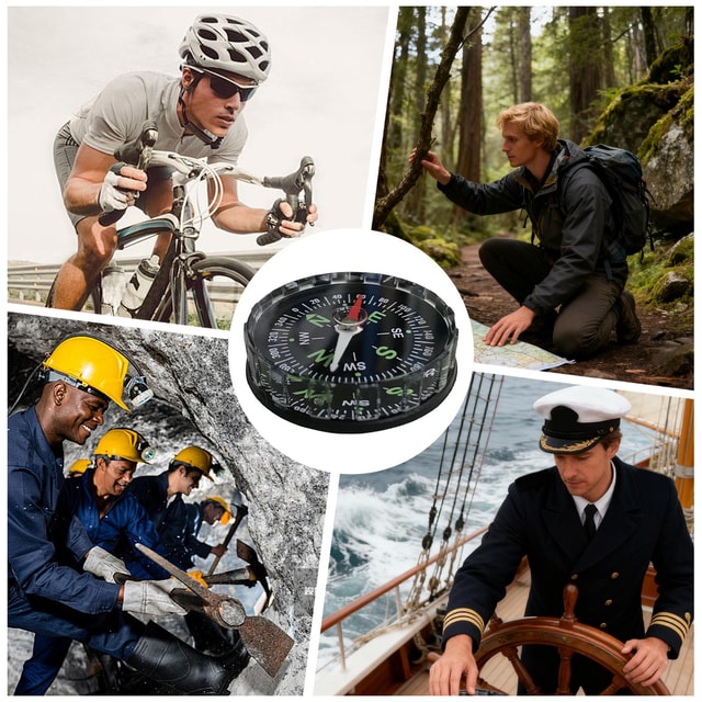 Multifunctional Hiking Compass for Navigation & Outdoor Activities