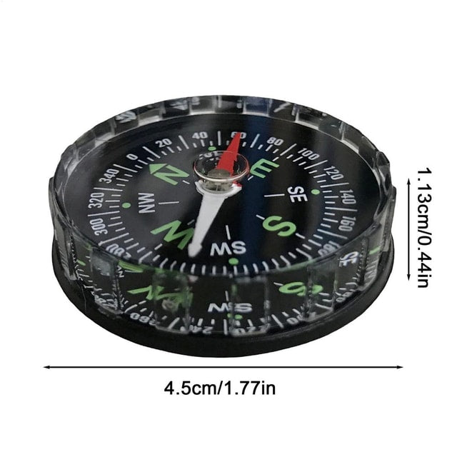 Multifunctional Hiking Compass for Navigation & Outdoor Activities