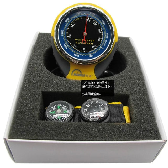 Multifunction Outdoor Compass with Altimeter, Barometer & Thermometer