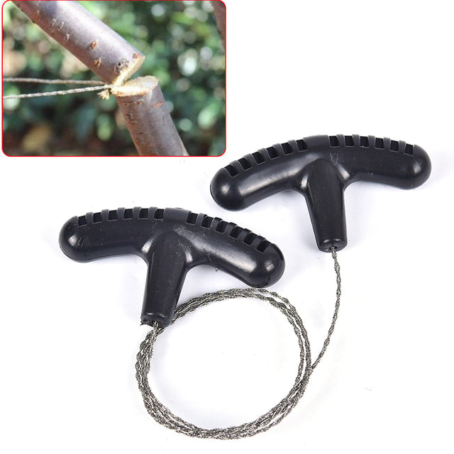 Portable Steel Rope Chain Saw for Camping, Hiking & Outdoor Wood Cutting