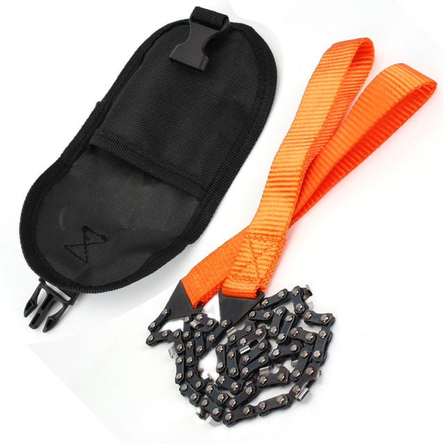 Portable Manual Chain Saw for Camping, Hiking & Outdoor Wood Cutting