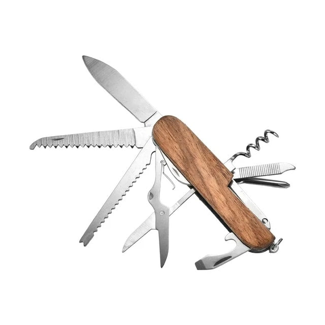 Multifunctional Folding Pocket Tool with Blade, Scissors & Bottle Opener
