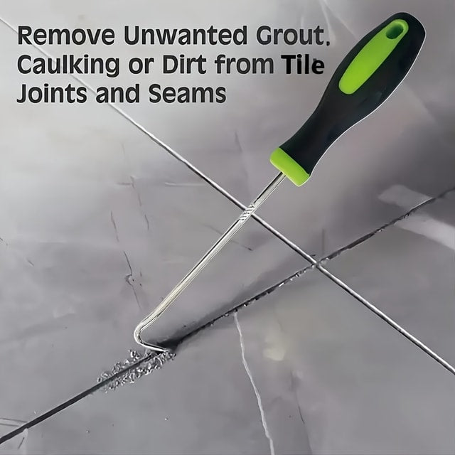 Metal Garden Weeding Hook for Paving Joints, Cracks & Outdoor Maintenance