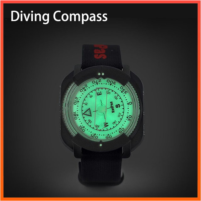 Diving Compass Watch for Scuba, Hiking & Outdoor Navigation