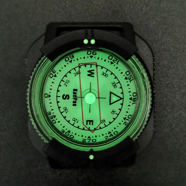 Diving Compass Watch for Scuba, Hiking & Outdoor Navigation