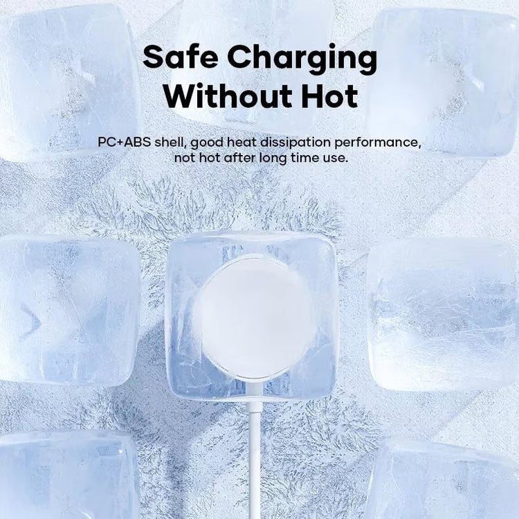 3-in-1 USB-C Charging Cable – Magnetic Watch Charger with Lightning & Type-C Fast Charging, 1.2m