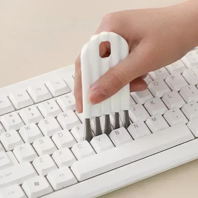 Keyboard & Groove Cleaning Brush, Precision Dust Removal Tool, Household Gap Cleaning Brush, Reusable Detail Cleaning Tool