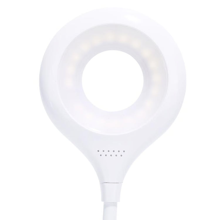 Rechargeable LED Desk Lamp with Pen Holder – 3-Level Adjustable Study Light