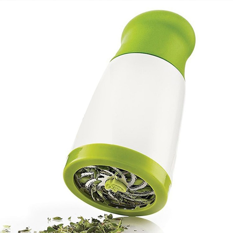 Manual Herb & Spice Grinder, Vegetable Chopper, Handheld Food Cutter, Compact Kitchen Tool for Herbs, Spices and Vegetables