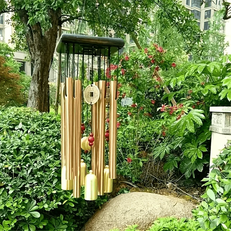Heavy Duty Deep Tone Wind Chimes for Outdoor Gardens, Porches, Patios, and Calm Spaces
