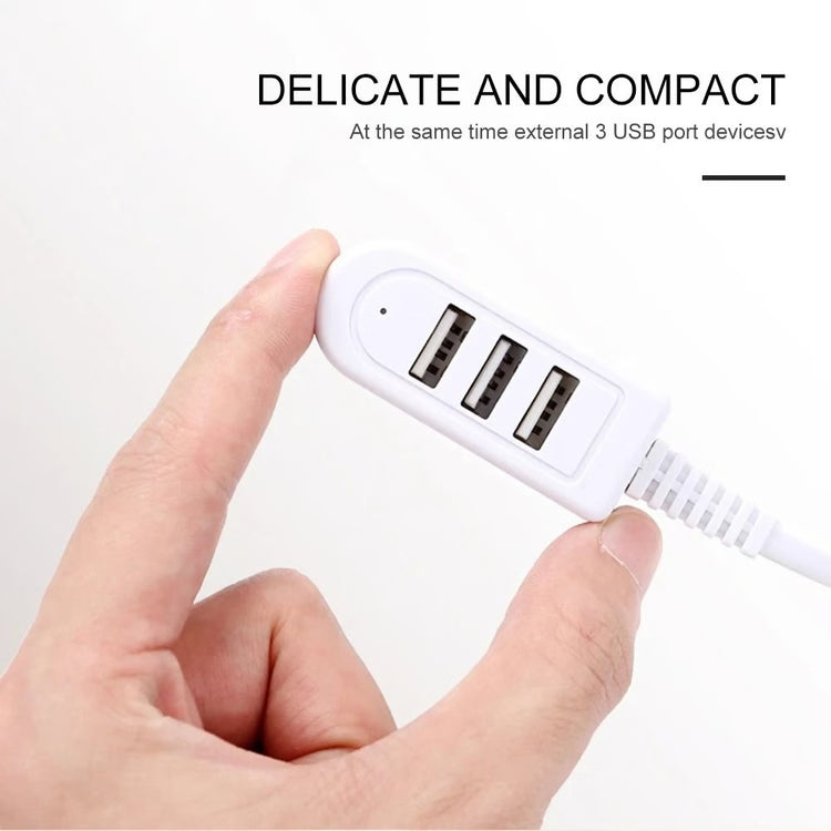 3-in-1 USB Splitter Socket – Multi-Port Charging & Data Hub Adapter