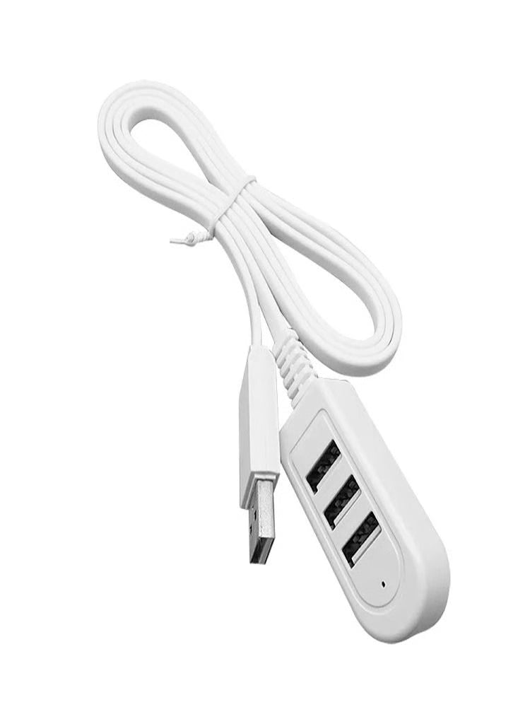 3-in-1 USB Splitter Socket – Multi-Port Charging & Data Hub Adapter