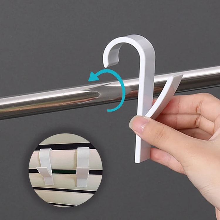 Multi-Purpose Radiator Hooks, Towel & Clothes Hangers, Coat and Scarf Storage Hooks, Bathroom and Home Organizer
