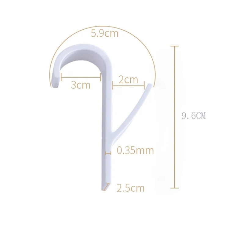 Multi-Purpose Radiator Hooks, Towel & Clothes Hangers, Coat and Scarf Storage Hooks, Bathroom and Home Organizer
