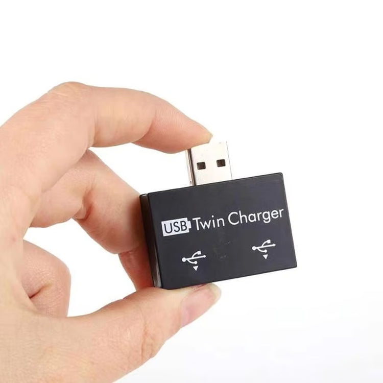 USB Dual-Port OTG Adapter – Charging & Data Splitter