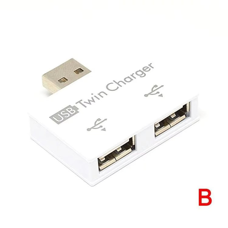 USB Dual-Port OTG Adapter – Charging & Data Splitter