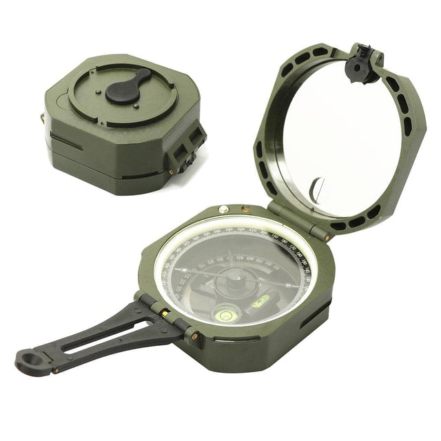 Professional Geological Transit Compass with Slope Scale for Hiking, Camping & Outdoor Navigation