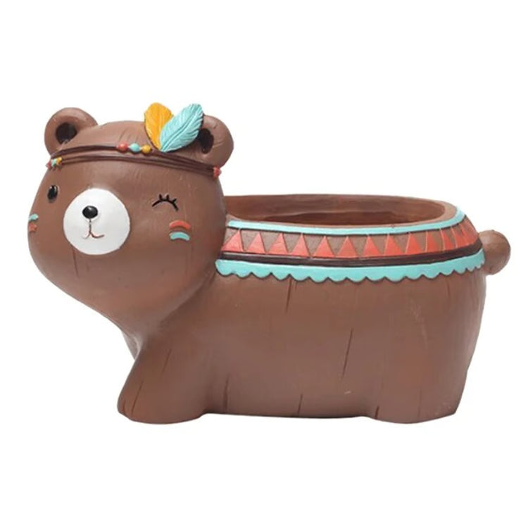 Boho Animals Planter