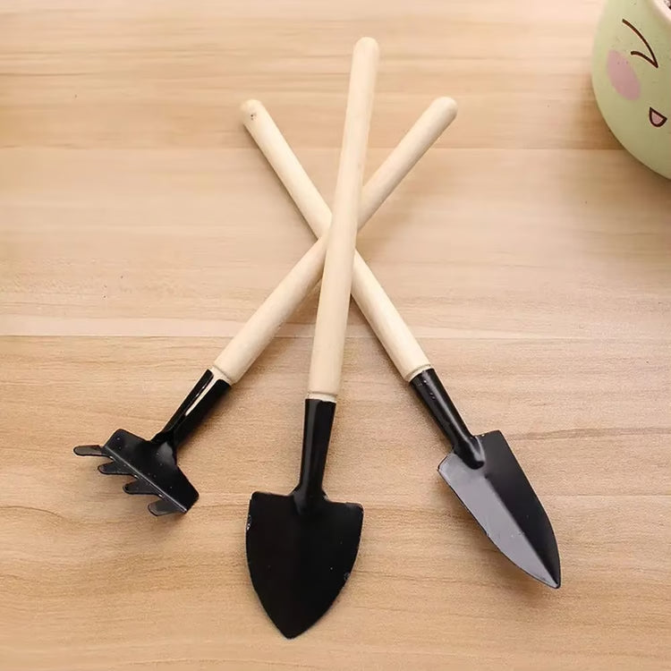3-Piece Mini Garden Tools Set – Hand Tools for Planting, Gardening & Soil Work