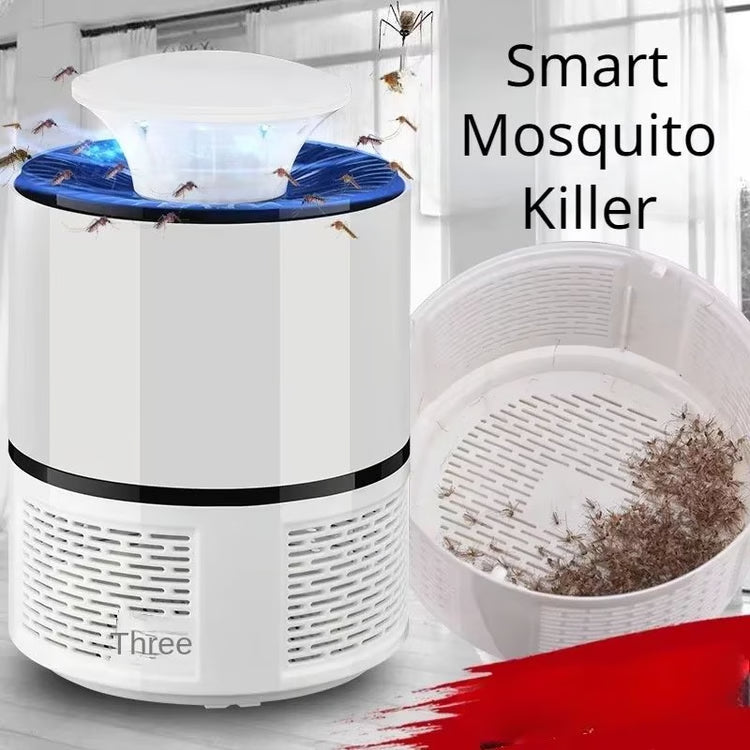 Portable USB Electric Mosquito & Fly Killer Lamp – Smart Insect Catcher