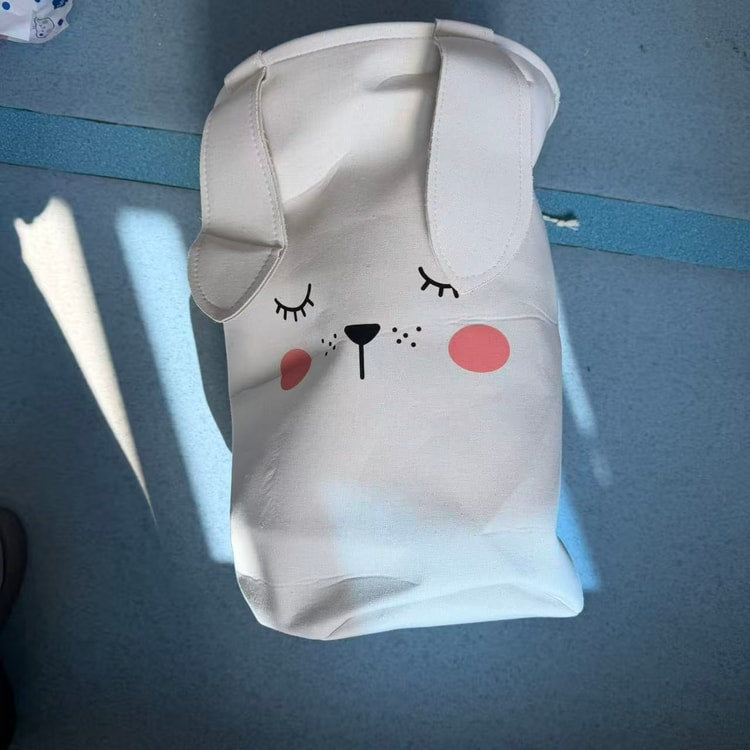 Rabbit Laundry Basket Foldable Toy Storage Organizer