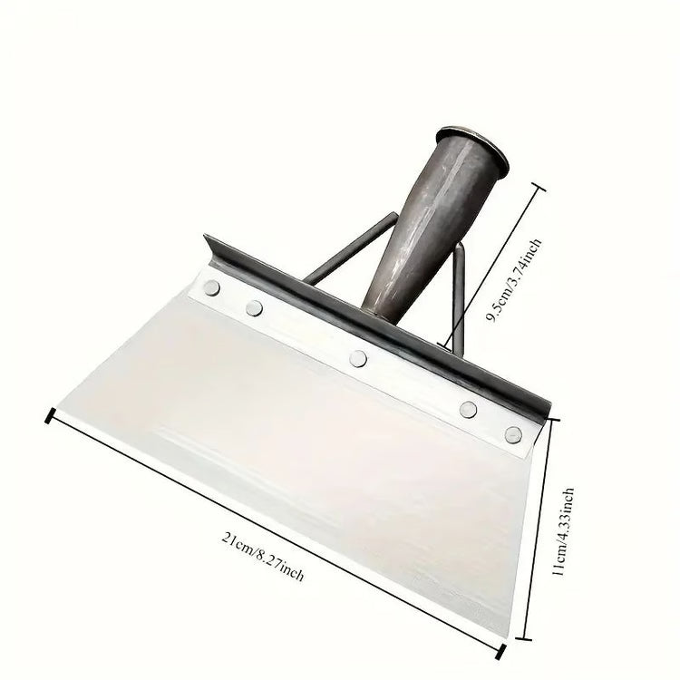 Heavy Duty Metal Weeding and Edging Shovel Multi-Use Rust-Resistant Garden Tool