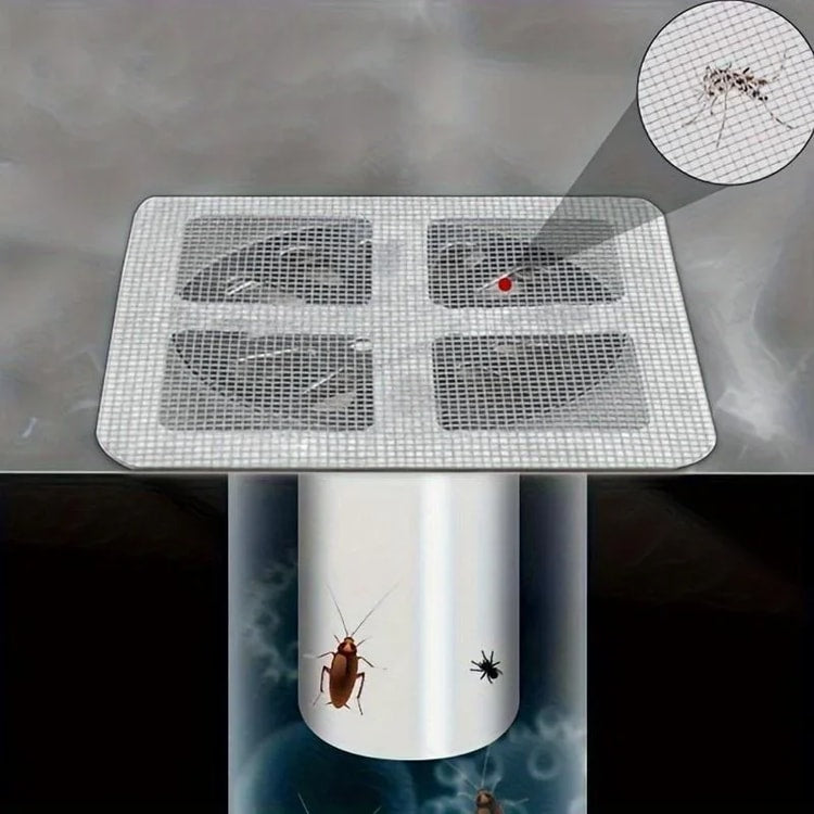 Shower Drain Hair Catcher Disposable Mesh Drain Covers