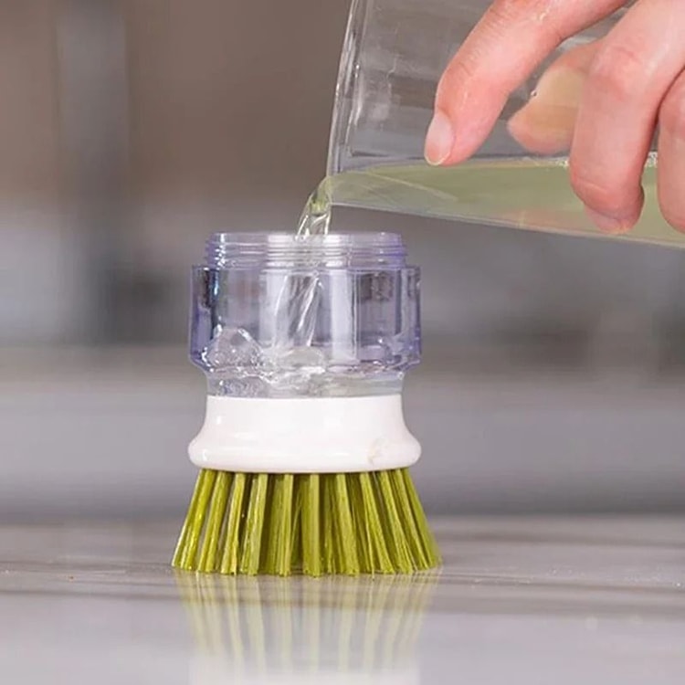 Soap Dispenser Dish Brush With Drainage Stand