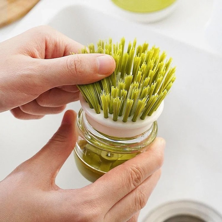 Soap Dispenser Dish Brush With Drainage Stand