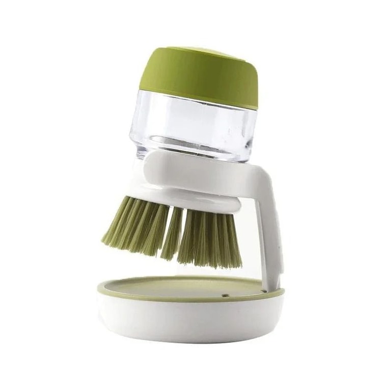 Soap Dispenser Dish Brush With Drainage Stand