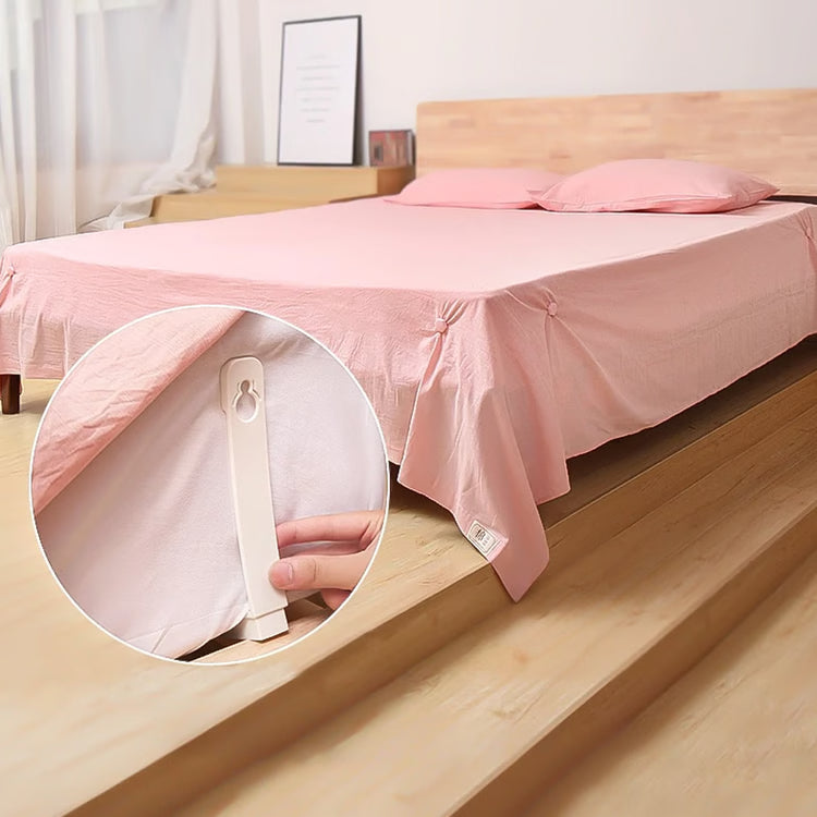 Bed Sheet Grippers Clip Set