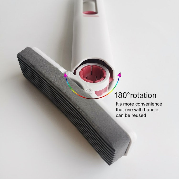 Portable Mini Squeegee Mop, Handheld Cleaning Sponge, Reusable PVA Cleaning Tool for Desk, Bathroom, Window and Glass